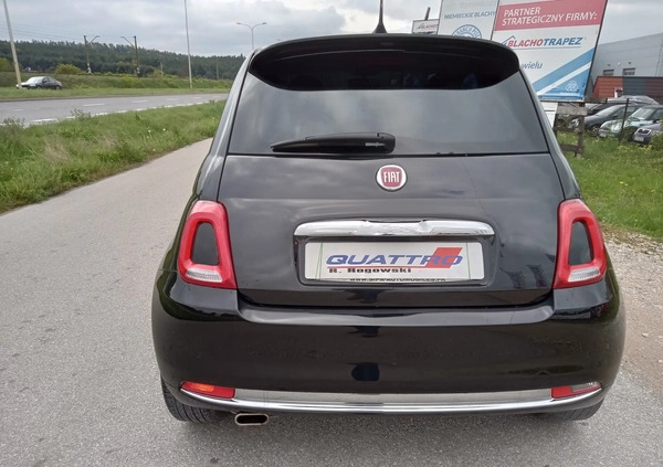 Fiat 500 cena 42800 przebieg: 67000, rok produkcji 2019 z Kielce małe 277